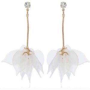 3/$30 Elegant Flower Drop Earrings